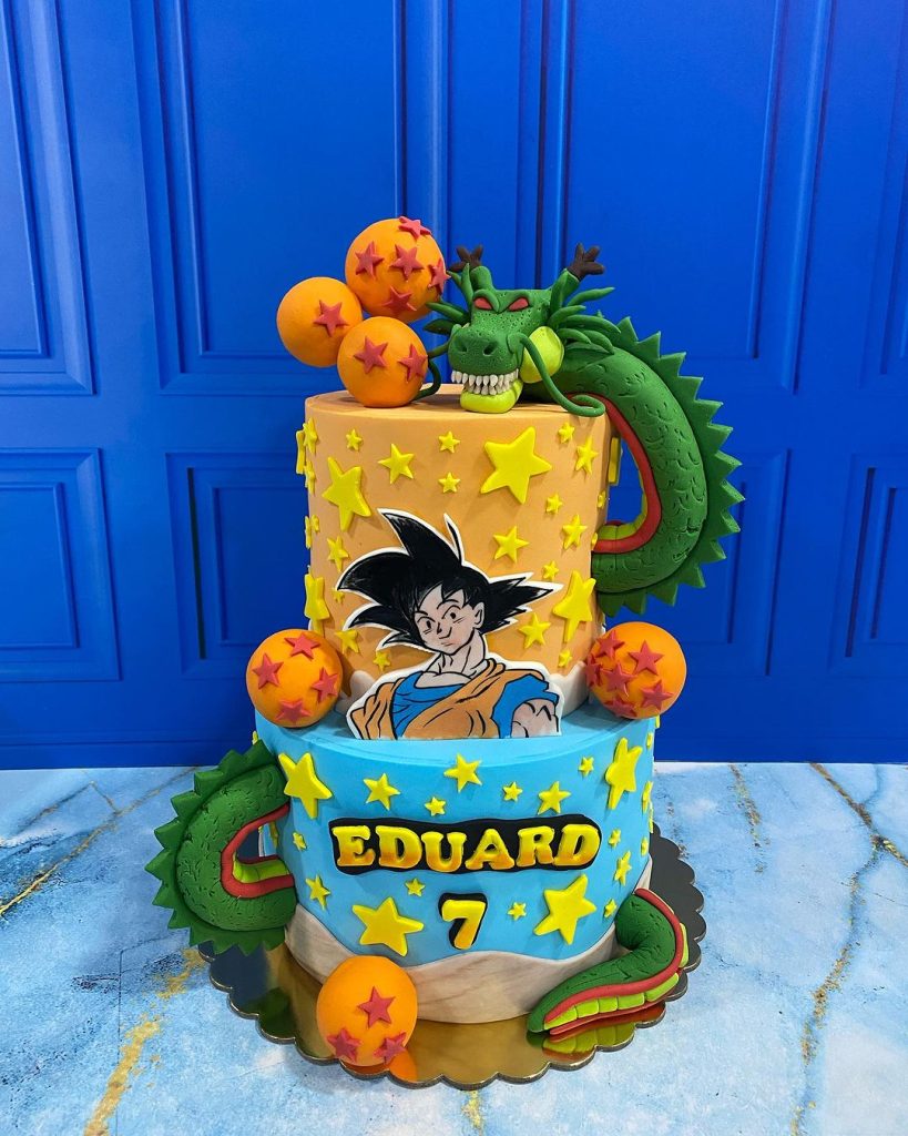 Tarta Dragon Ball cake designer